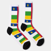 Chaussette Drapeau de la République centrafricaine (Droite)