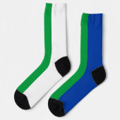 Chaussette Drapeau de la République de Komi (Gauche)