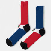 Chaussette Drapeau de la République Dominicaine (Gauche)
