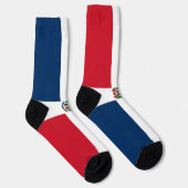Chaussette Drapeau de la République Dominicaine (Droite)