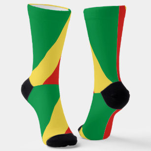 Chaussette Drapeau de la République du Congo