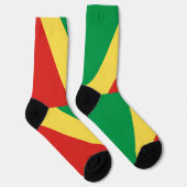 Chaussette Drapeau de la République du Congo (Droite)
