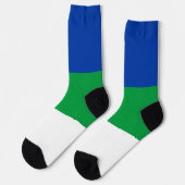 Chaussette Drapeau de la République Komi (Gauche)