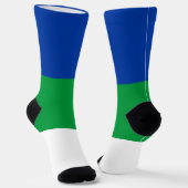 Chaussette Drapeau de la République Komi (Angulaire)