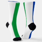 Chaussette Drapeau de la République Komi (Angulaire)