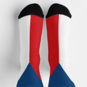 Chaussette Drapeau de la République tchèque (Haut)