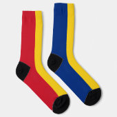 Chaussette Drapeau de la Roumanie (Droite)