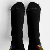 Chaussette Drapeau de la Roumanie (Haut)
