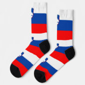 Chaussette Drapeau de la Slovénie (Gauche)