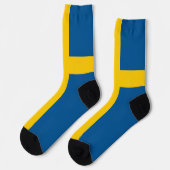Chaussette Drapeau de la Suède (Gauche)
