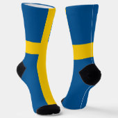 Chaussette Drapeau de la Suède (Angulaire)