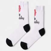 Chaussette Drapeau de la ville d'Apple Valley (Minnesota) (Gauche)