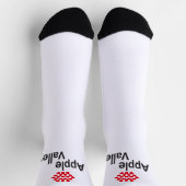 Chaussette Drapeau de la ville d'Apple Valley (Minnesota) (Haut)