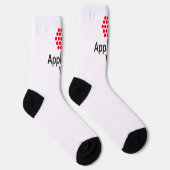 Chaussette Drapeau de la ville d'Apple Valley (Minnesota) (Droite)