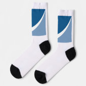 Chaussette Drapeau de la ville de Crystal (Minnesota) (Gauche)