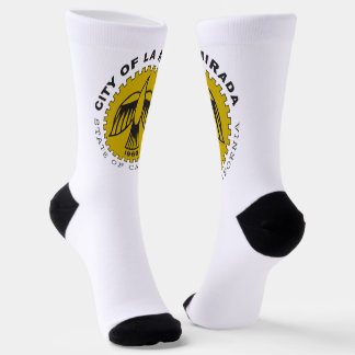 Chaussette Drapeau de la ville de La Mirada (Californie)