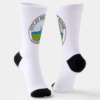 Chaussette Drapeau de la ville de Wheat Ridge (Colorado)