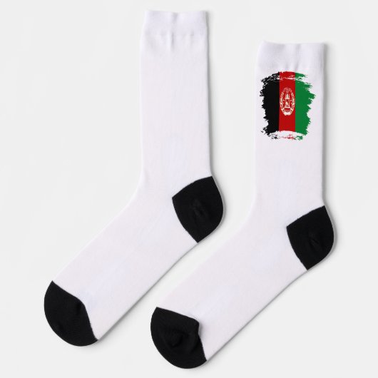 Chaussette Drapeau de l'Afghanistan (Gauche)