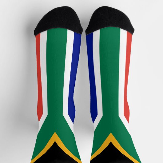 Chaussette Drapeau de l'Afrique du Sud (Haut)