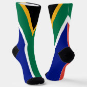 Chaussette Drapeau de l'Afrique du Sud (Angulaire)