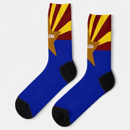 Chaussette Drapeau de l'Arizona (Gauche)