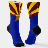 Chaussette Drapeau de l'Arizona (Angulaire)