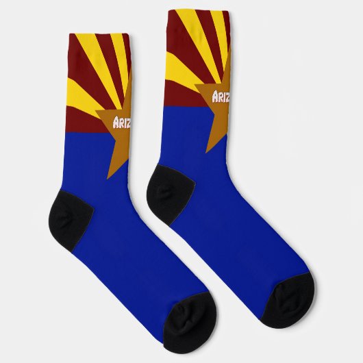 Chaussette Drapeau de l'Arizona (Droite)