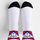 Chaussette Drapeau de l'Arkansas (Haut)