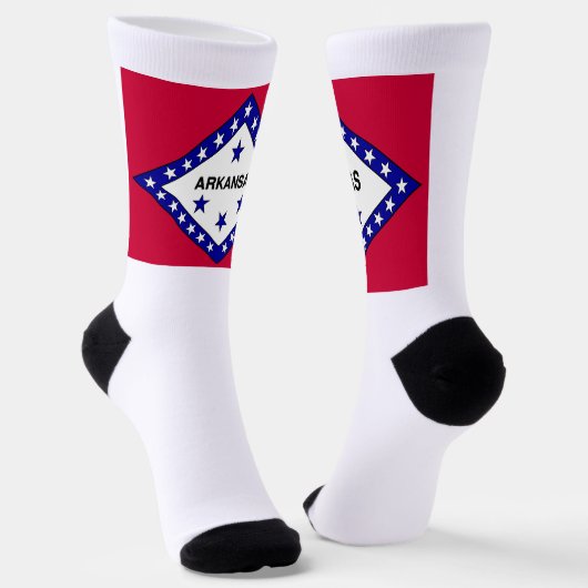 Chaussette Drapeau de l'Arkansas (Angulaire)