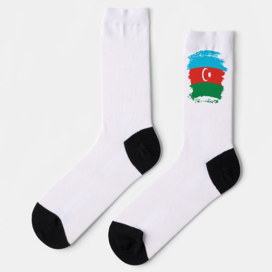 Chaussette Drapeau de l'Azerbaïdjan (Gauche)
