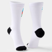 Chaussette Drapeau de l'Azerbaïdjan (Angulaire)