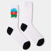 Chaussette Drapeau de l'Azerbaïdjan (Droite)
