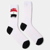 Chaussette Drapeau de l'Égypte (Droite)