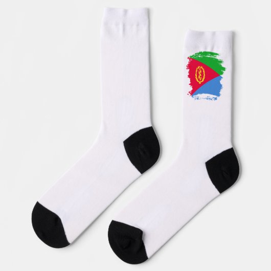 Chaussette Drapeau de l'Érythrée (Gauche)