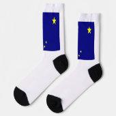 Chaussette Drapeau de l'État d'Alaska (Gauche)