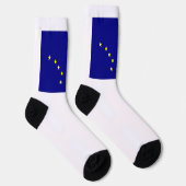 Chaussette Drapeau de l'État d'Alaska (Droite)