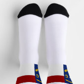 Chaussette Drapeau de l'État de Caroline du Nord (Haut)