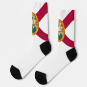 Chaussette Drapeau de l'État de Floride Fiers Plaisir floridi (Gauche)