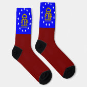 Chaussette Drapeau de l'État de Géorgie (Droite)