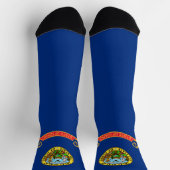 Chaussette Drapeau de l'État de l'Idaho (Haut)
