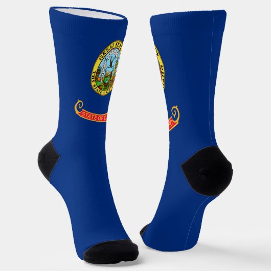 Chaussette Drapeau de l'État de l'Idaho (Angulaire)