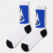 Chaussette Drapeau de l'État de Louisiane (Gauche)