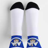 Chaussette Drapeau de l'État de Louisiane (Haut)