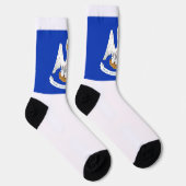 Chaussette Drapeau de l'État de Louisiane (Droite)