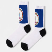 Chaussette Drapeau de l'État de Virginie (Gauche)