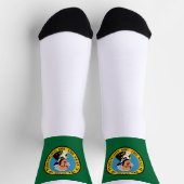 Chaussette Drapeau de l'État de Washington (Haut)