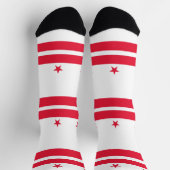 Chaussette Drapeau de l'État de Washington DC (Haut)