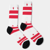 Chaussette Drapeau de l'État de Washington DC (Droite)