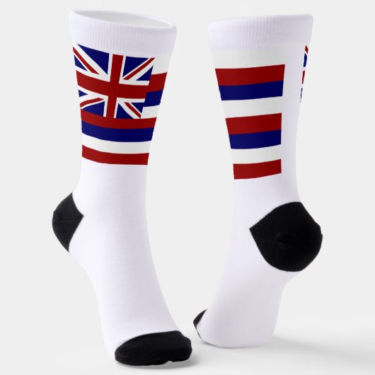 Chaussette Drapeau de l'État d'Hawaï (Angulaire)