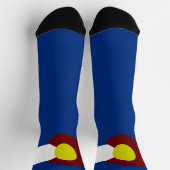 Chaussette Drapeau de l'État du Colorado (Haut)